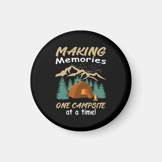 CAMPING Making Memories Magnet (Front)