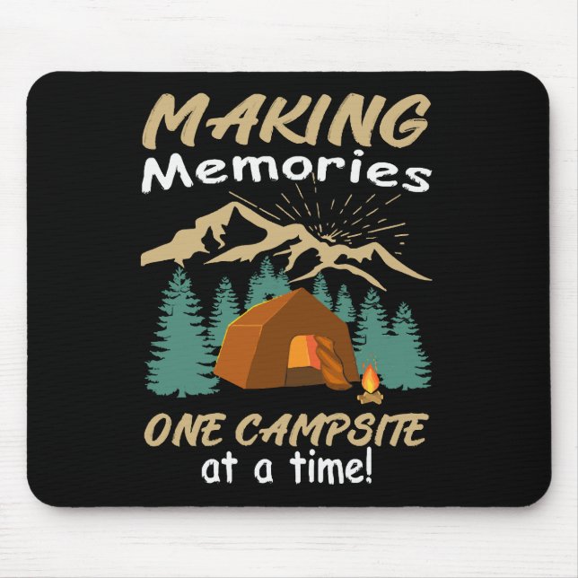 CAMPING Making Memories Mouse Mat (Front)