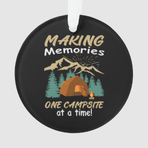 CAMPING Making Memories Ornament