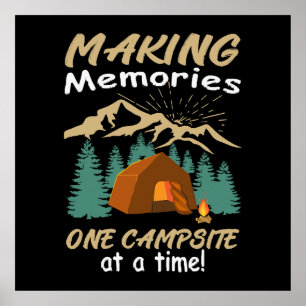CAMPING Making Memories Poster