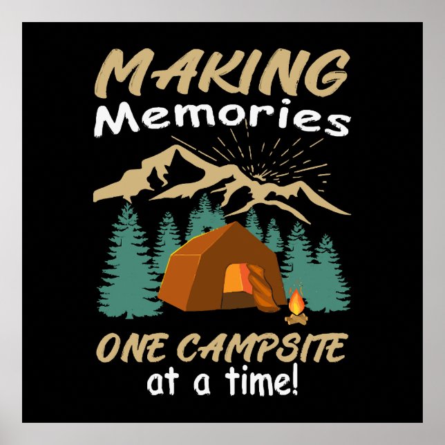 CAMPING Making Memories Poster (Front)