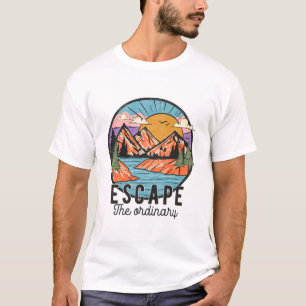 Camping Men and Women Adventure T-shirt