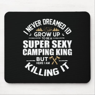 Camping Men Camper Rv Camping Vacation Camping Dad Mouse Mat
