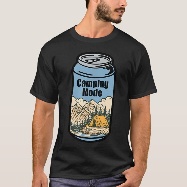 Camping Mode boy T-Shirt (Front)