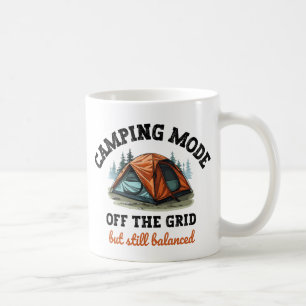 Camping Mode: Off The Grid - Funny Accountant Gift Coffee Mug