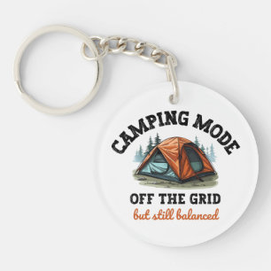 Camping Mode: Off The Grid - Funny Accountant Gift Key Ring