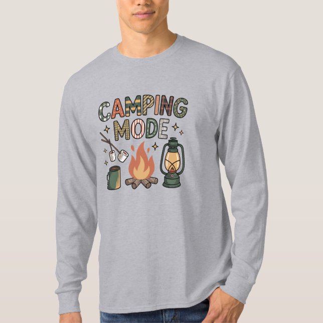 Camping Mode  T-Shirt (Front)