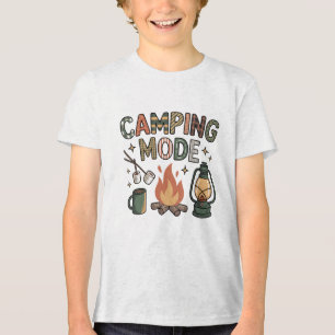 Camping Mode Tri-Blend Shirt