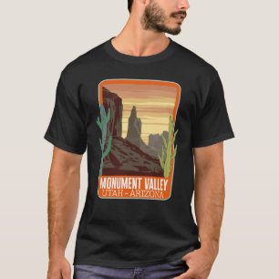 Camping Monument Valley Utah Arizona Dessert Life T-Shirt
