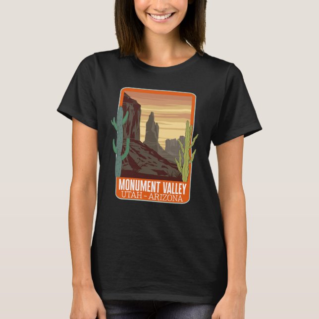 Camping Monument Valley Utah Arizona Dessert Life  T-Shirt (Front)