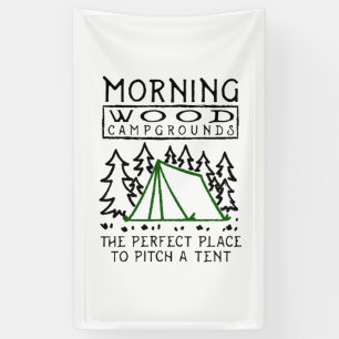 Camping - Morning Wood Campgrounds Banner
