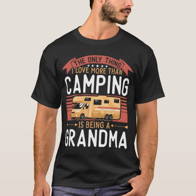 Camping Motorhome funny T-Shirt (Front)