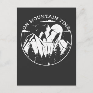 Camping & Mountains Postcard
