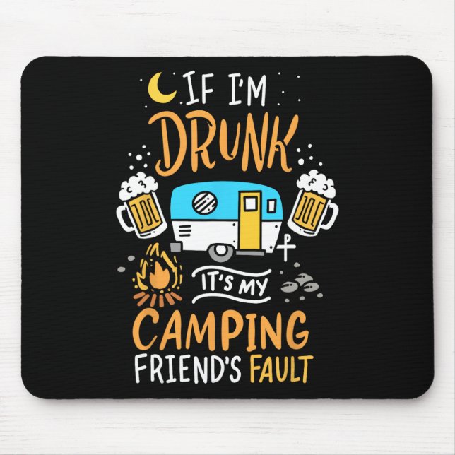 Camping  mouse mat (Front)