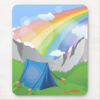 Camping Mouse Mat