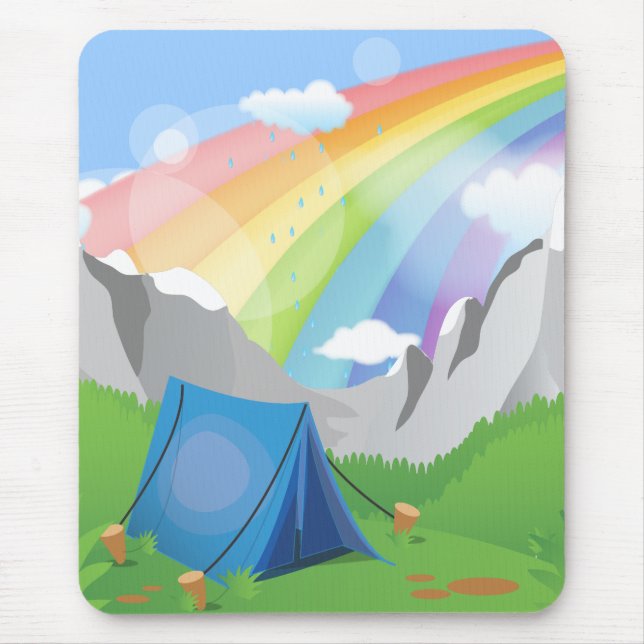 Camping Mouse Mat (Front)