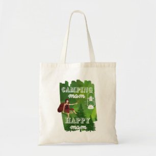 Camping mum - happy mum, camping mama Tote Bag  