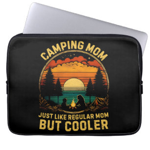 Camping Mum Just Like A Regular Mum Laptop Sleeve