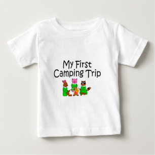 Camping My First Camping Trip Baby T-Shirt