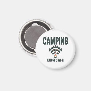 Camping Natures Wifi Magnet