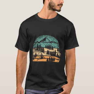 Camping Outdoor Clothes Men Women Kids Retro Campi T-Shirt