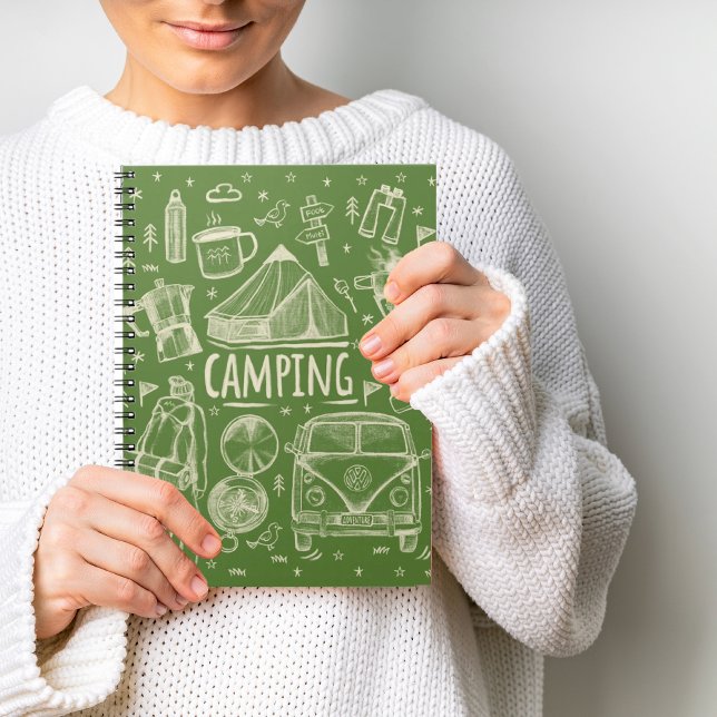 Camping Outdoor Illustration Notebook (Creator Uploaded)