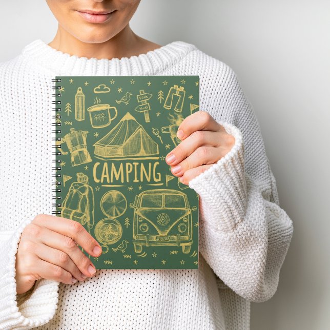 Camping Outdoor Illustration Notebook (Creator Uploaded)