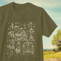 Camping Outdoor Illustration