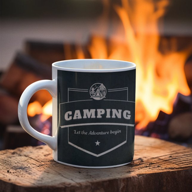 Camping Outdoor Let the adventure Begin  Coffee Mug (Creator Uploaded)