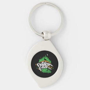 Camping - Outdoors And Smores Key Ring