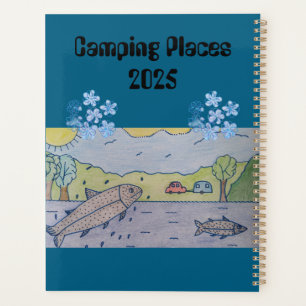 Camping Places 2025 Planner