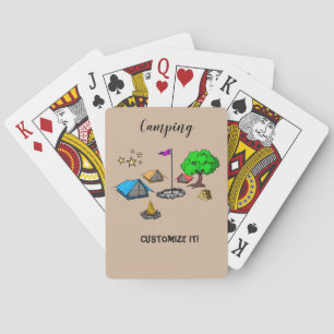 Camping Playing Cards