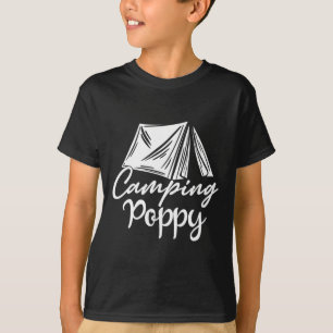 Camping Poppy Camper Family Matching Camp Trip T-Shirt