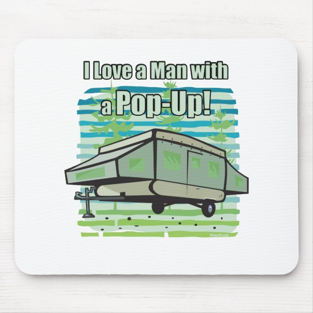 Camping PopUp Mouse Mat (Front)
