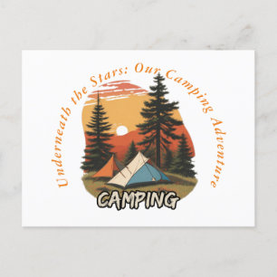 Camping Postcard