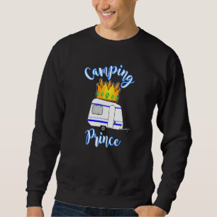 Camping Prince Rv Crown  Sweatshirt