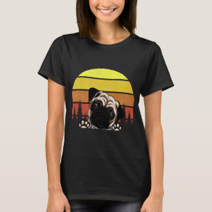 Camping Pug Life Gifts - Pugs Retro Style Classic T-Shirt