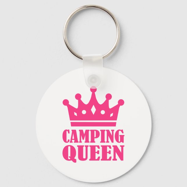 Camping Queen champion Key Ring (Front)