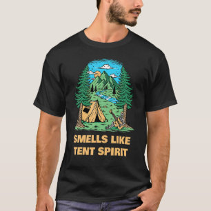 Camping Quote Outdoor  Camper Tent T-Shirt