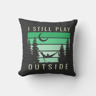 Camping Quote Vacation Cushion