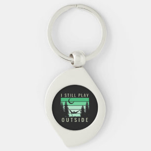 Camping Quote Vacation Key Ring