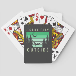 Camping Quote Vacation Playing Cards
