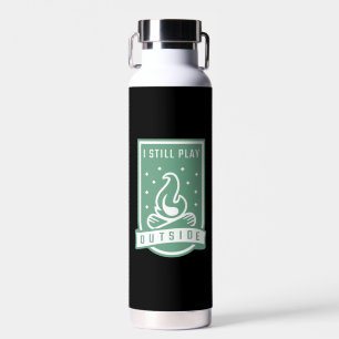 Camping Quote Vacation Water Bottle