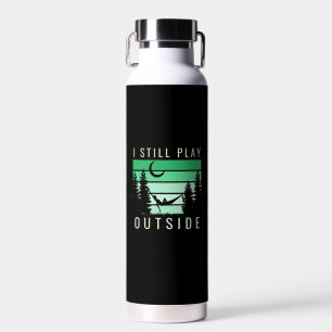 Camping Quote Vacation Water Bottle