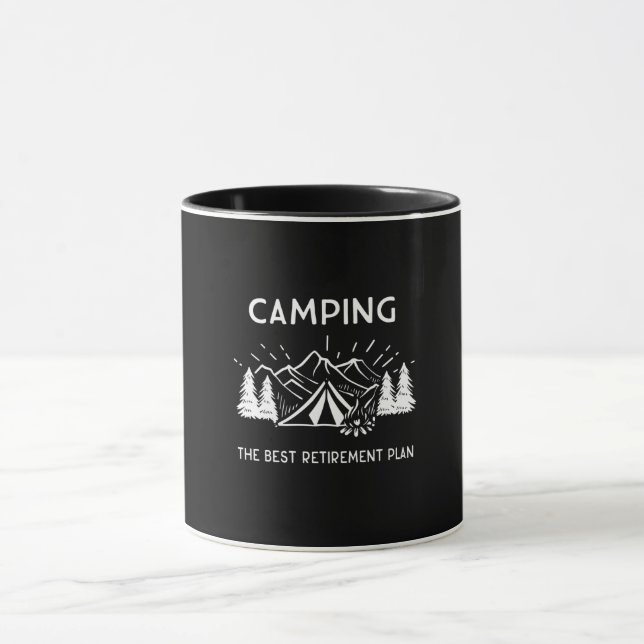 Camping Retirement Mug (Center)