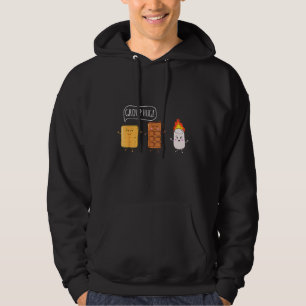 Camping Roasting Bonfire Adventure Hoodie
