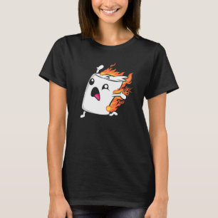 Camping Roasting Marshmallow Smores Camping Campfi T-Shirt