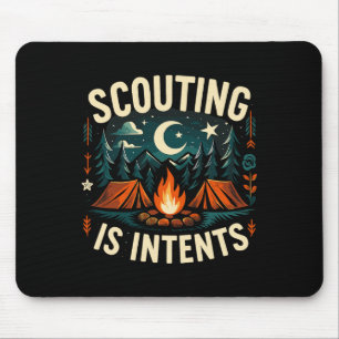 Camping Scouting Is Intents Scout Camper Mouse Mat