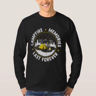 Camping Scouting Tent Scout Leader Campfire T-Shirt