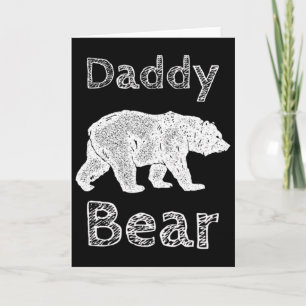 Camping Shirts For Men Funny Daddy Bear T Shirt Fa Card